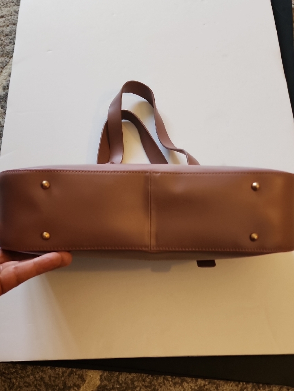 Furla Sfera Mauve Soft Shoulder Bag. - Picture 10 of 13